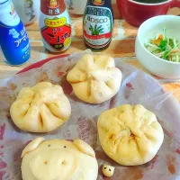 マンドゥからの豚まん納豆入り| みったんさん