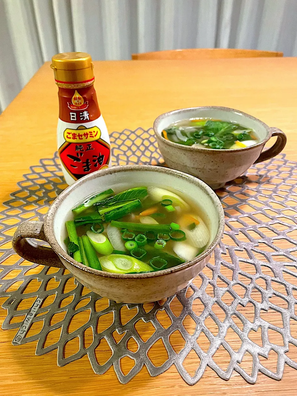 野菜スープ×ごま油|ົLiLie･:*+さん