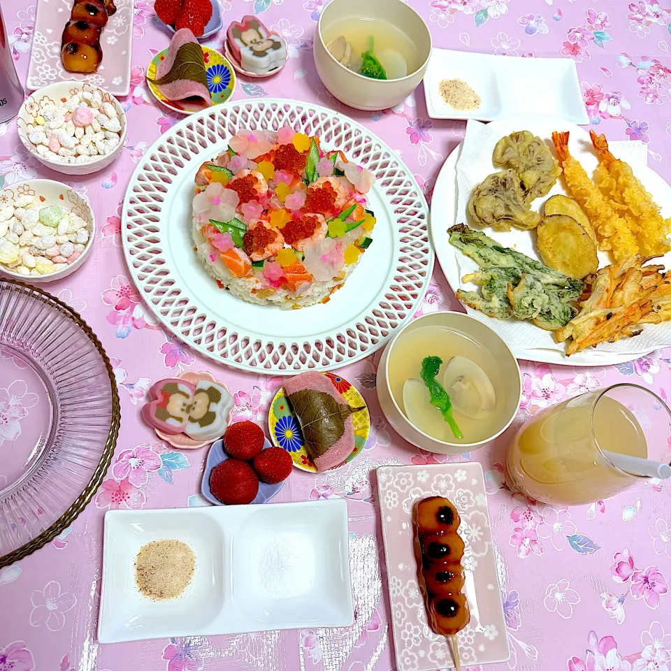 ひな祭り🎎おうちごはん|Sakuraさん