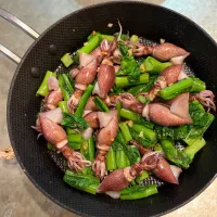 菜の花とホタルイカのアーリオオーリオ|nao子さん