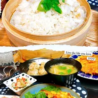 たけのこおこわ蒸籠蒸し|Reikoさん