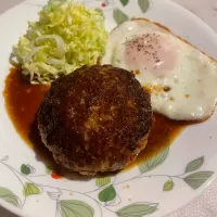 ガーリックハンバーグ|めんちゃんさん