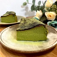抹茶バスクチーズケーキ|まいまいさん