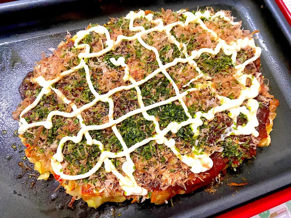 お好み焼き|単身赴任のっちさん