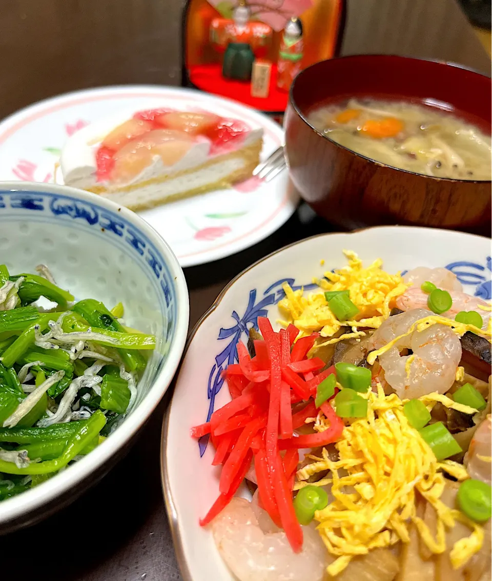 ひな祭りご飯🎎|がおりんさん