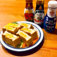 厚揚げチーズ挟み蒸し|ヨシュアさん