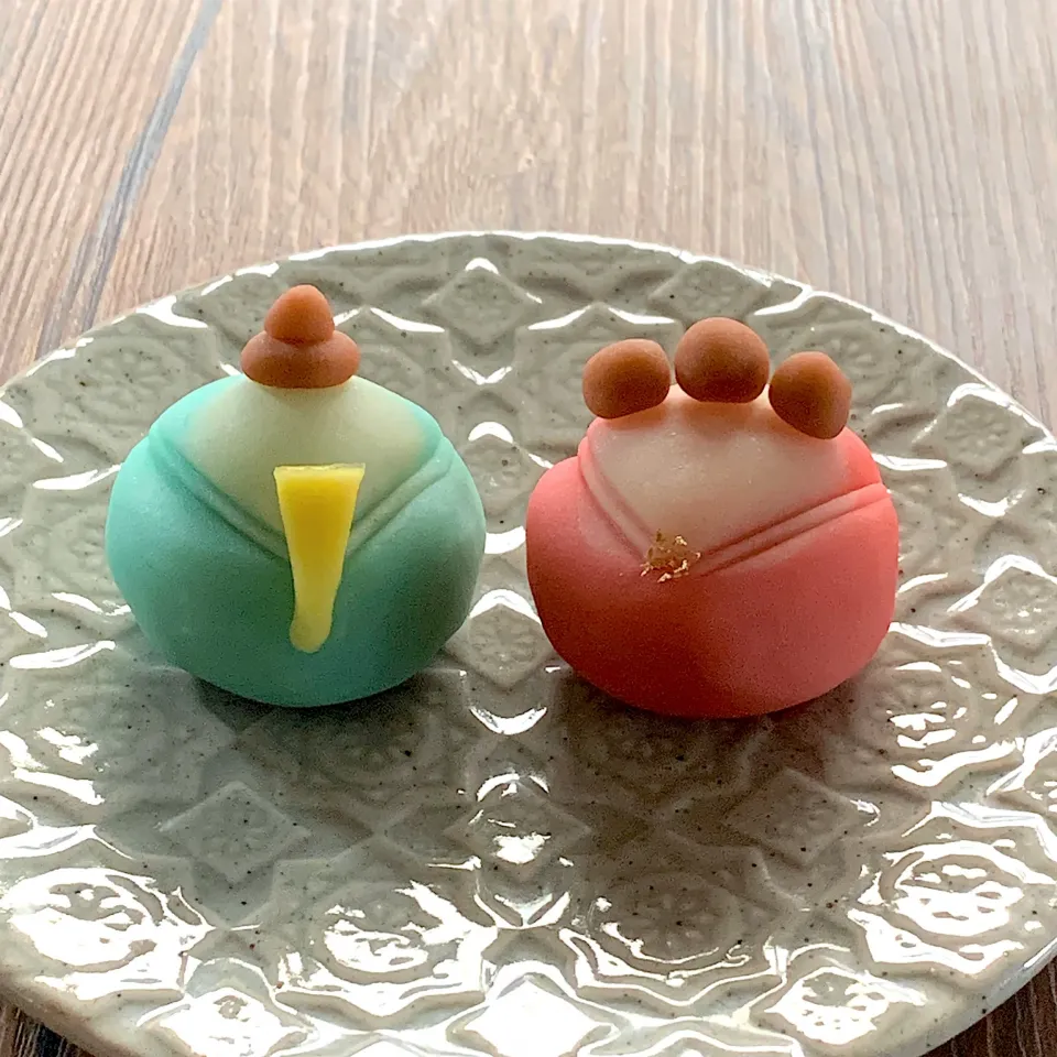🎎ひな祭り練り切り&桜餅🎎|ユッキーさん