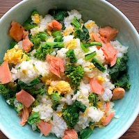 菜の花ごはん|ユッキーさん