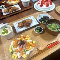 ひな祭りご飯