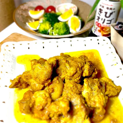 「沖縄・奄美のきびオリゴ」を使ってみたSnapdishの料理・レシピ写真:タンドリーチキン