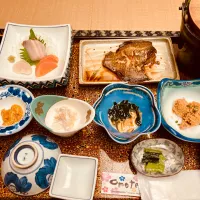 下風呂温泉「坪田旅館」の夕食|Go Satoさん