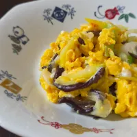 卵ときくらげの中華炒め|ぱんだのままんさん