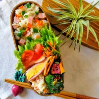 今日の自分弁当|わくさん