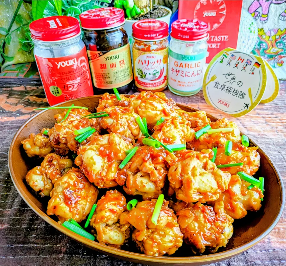 『🌏世界の食卓探検隊』
【アレンジしたハリッサチキン】|ayaさん