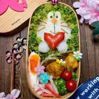 ドラえもん弁当|Akiyoෆ¨̮⑅さん