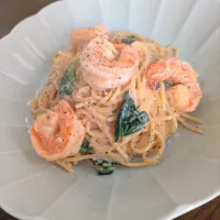エビクリームパスタ|じょうさん