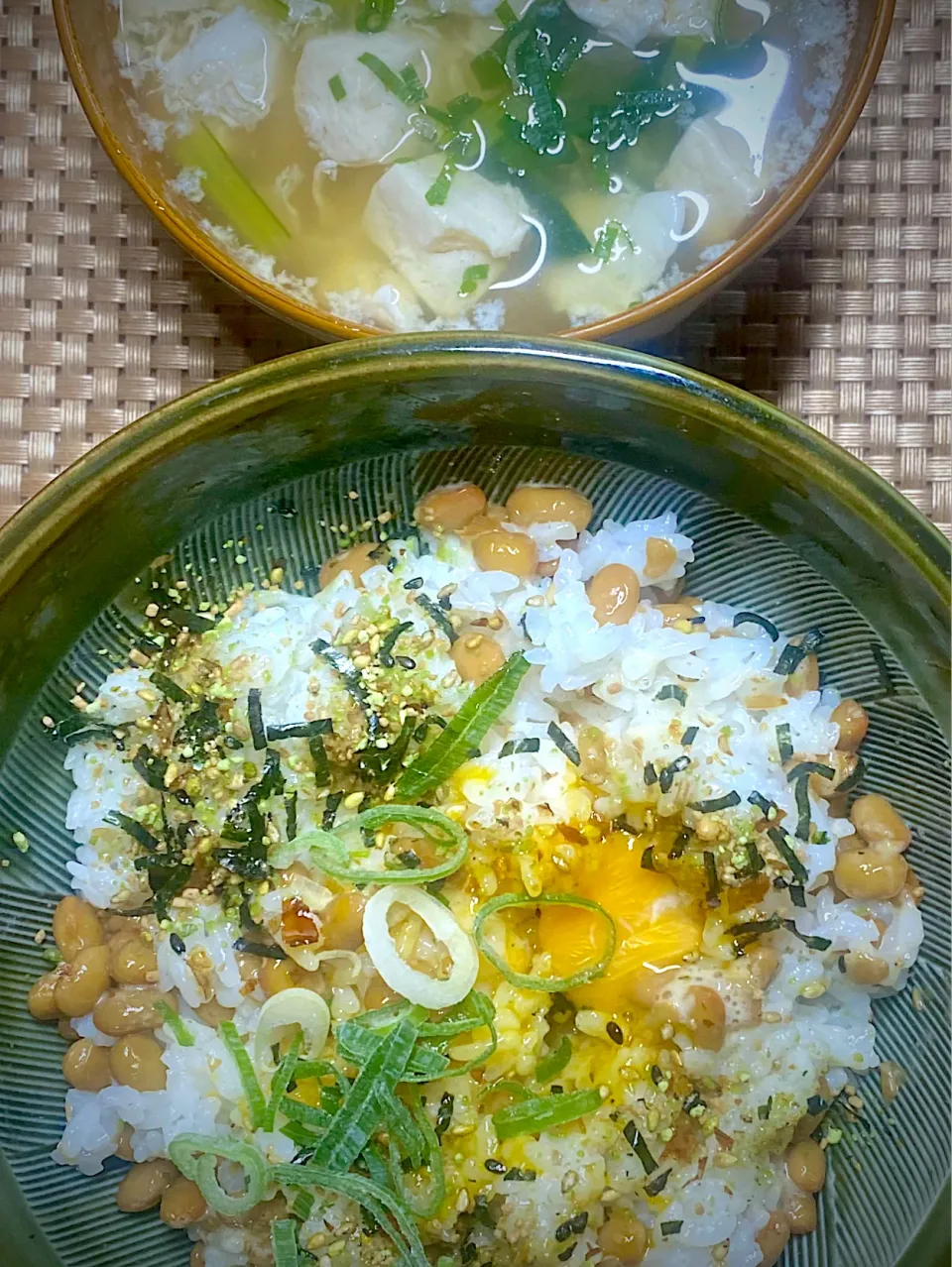 納豆TKG|すくらんぶるえっぐさん