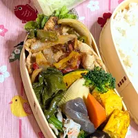 本日のお弁当〜バーベキューポーク弁当|f.1125beさん