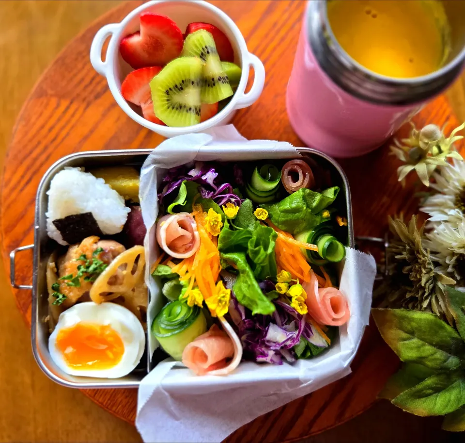 サラダボウル弁当🥗|さらママさん