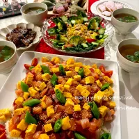 ひな祭りパーティー🎎|りるのんさん