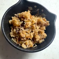 5種のきのこご飯|こっぷさん