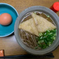 昼食　キツネそば|ATさん