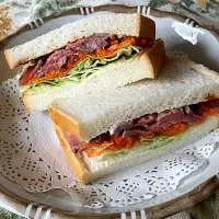 ローストビーフサンド| つるひめさん