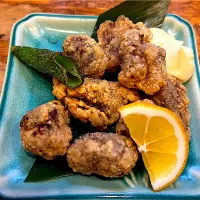 鯨の竜田揚げ|須佐浩幸さん