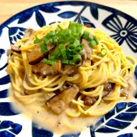 キノコのクリームパスタ|virginiaさん