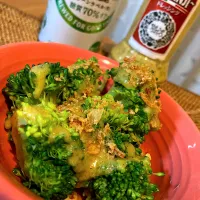 ブロッコリーにIL KANJIドレッシング😋🍻💕✨|アイさん