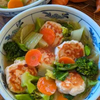 cherry🍒さんの料理 鶏団子のとろとろ白菜あんかけ|fumfumさん