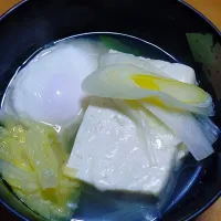 たまご湯豆腐