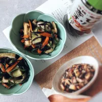 さつまいもとひじきの五目煮