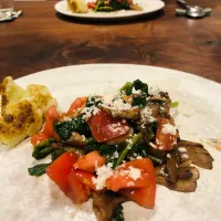 ルッコラときのこのサラダ| タロッカ主夫見習いさん