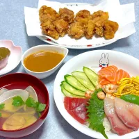 ひなまつりの日の晩ご飯|Orie Uekiさん