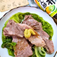 🔷🐄蒸籠蒸しステーキ等々🍅🔷