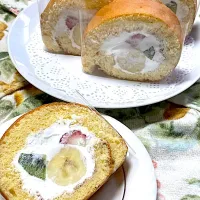 フルーツロールケーキ