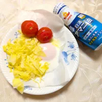 3/5の朝ごはん　蒸し料理　野菜と玉子|卯月さん