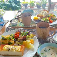 本日のトーストブランチ| じゅんさんさん