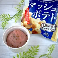 マッシュポテトフレークで桜餡🌸|紅茶とお菓子と時々ごはんさん