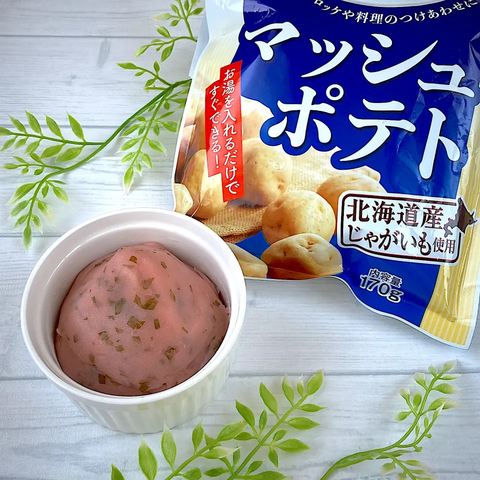 マッシュポテトフレークで桜餡🌸|紅茶とお菓子と時々ごはんさん