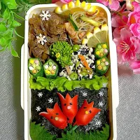 今日のお弁当(3/4)|akkiyさん