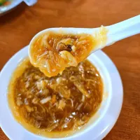 Penang sharkfin soup with crab meat|rufvalさん