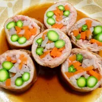 肉巻き野菜|Yasuo  Watanabeさん