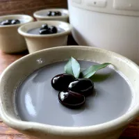 シロカde丹波黒豆煮からの〜黒豆ブラマンジェ|9421beruさん