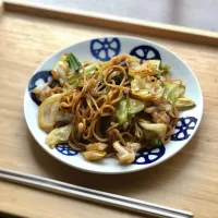 イカとキャベツの焼きそば|マユマユさん