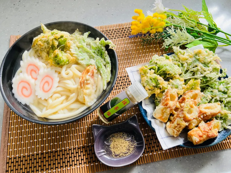 「天ぷらうどん」|バシュランさん