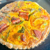 ベーコンほうれん草キッシュ|みうのすけさん