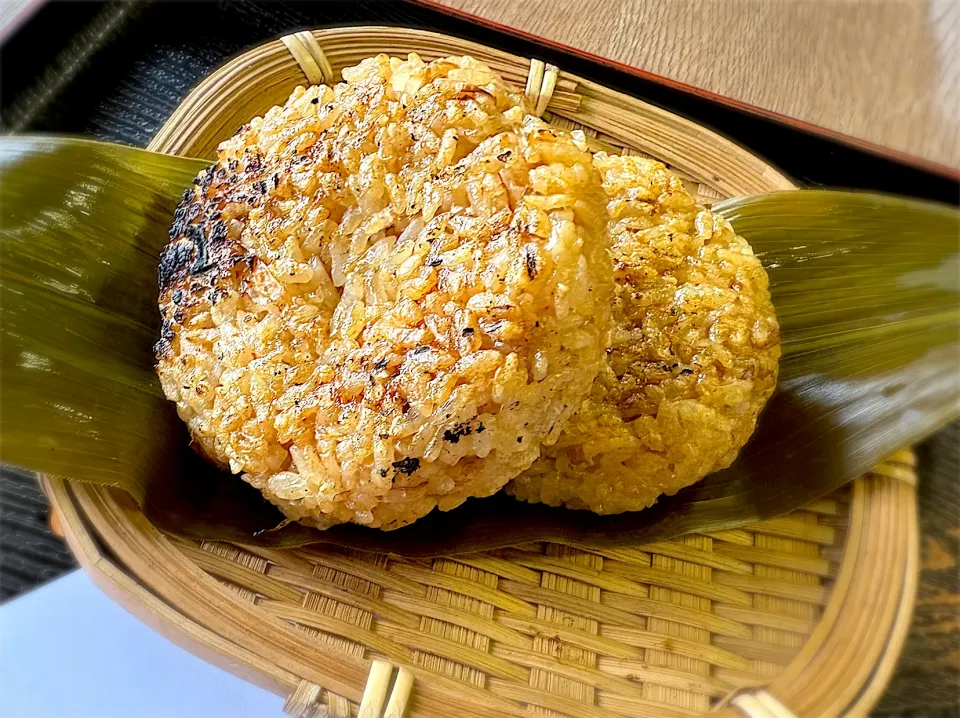焼きおにぎり|ももみさん