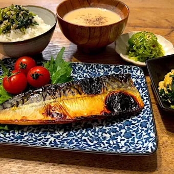 Snapdishの人気料理写真:さばみりん定食